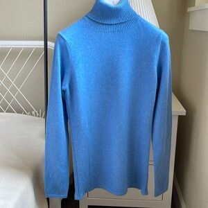 Kirkland Signature Blue Turtleneck Sweater
